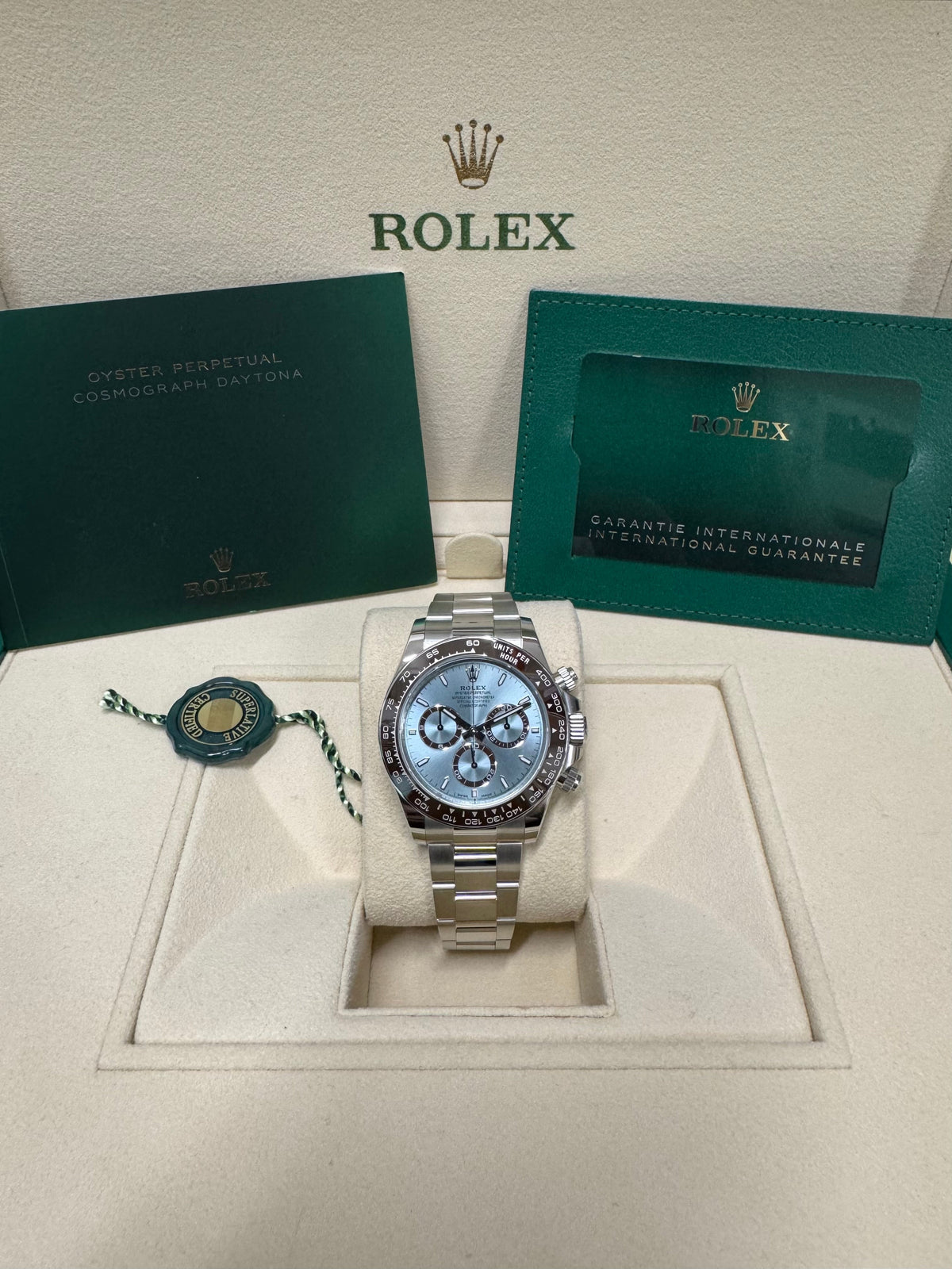 Rolex Daytona 40 126506 Ice Blue Dial Watch