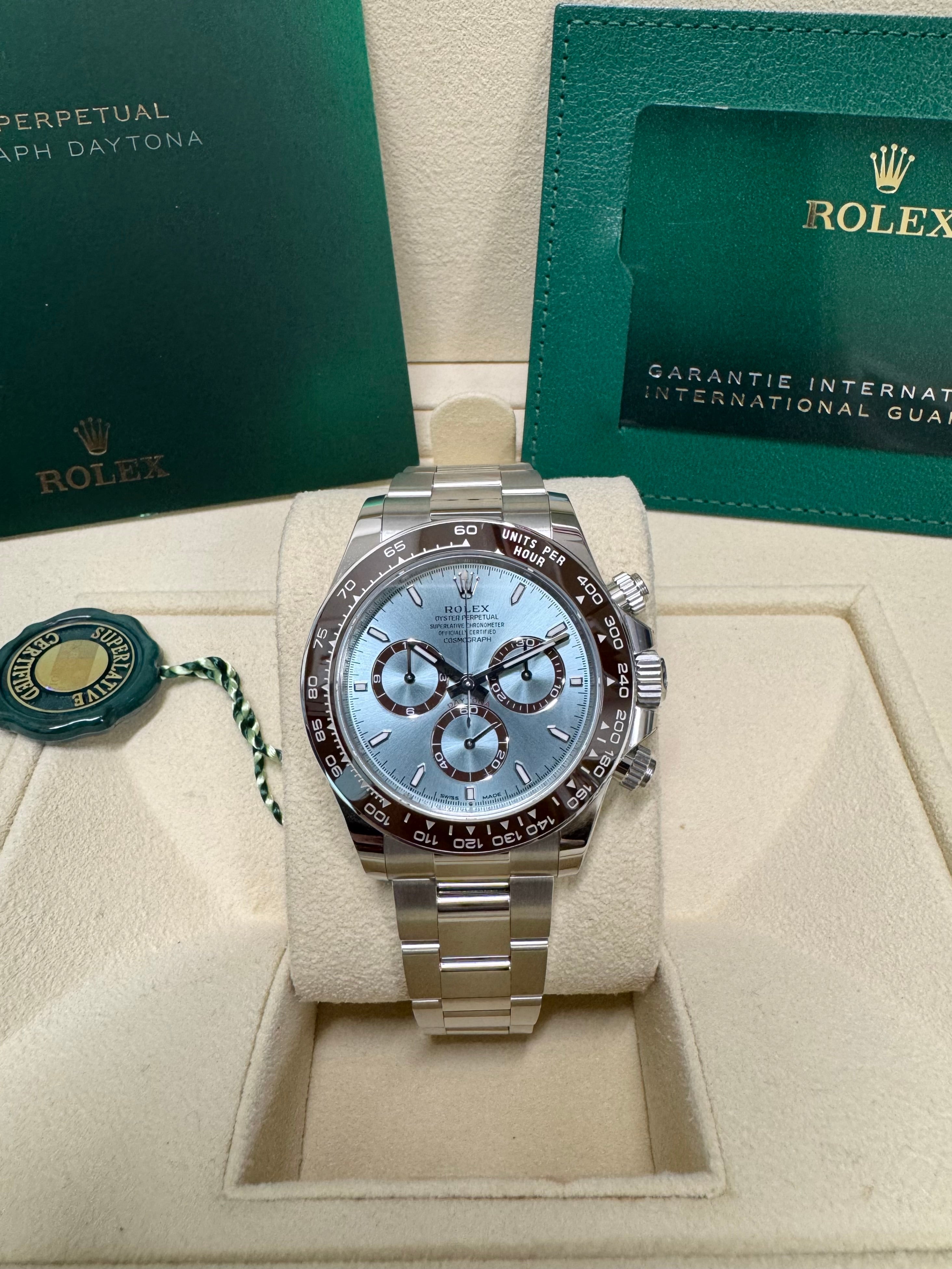 Rolex Daytona 40 126506 Ice Blue Dial Watch