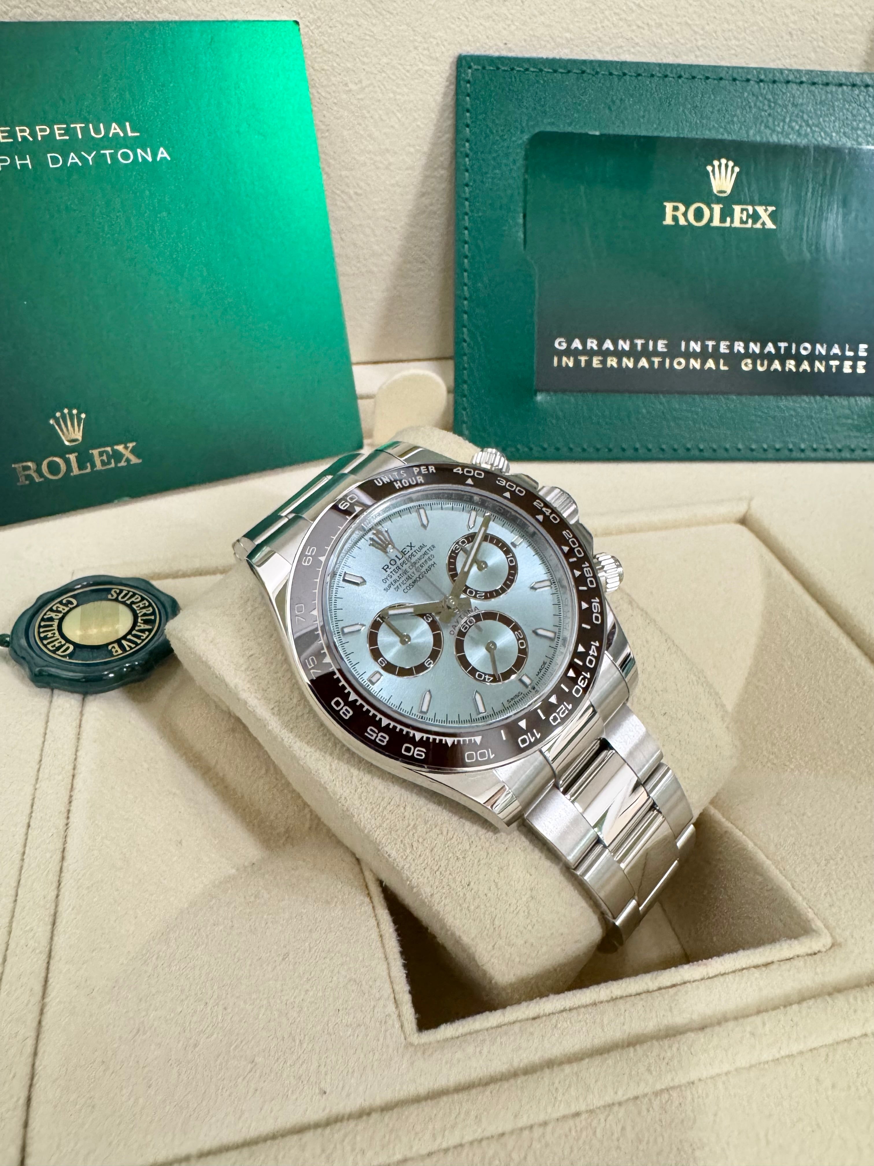 Rolex Daytona 40 126506 Ice Blue Dial Watch