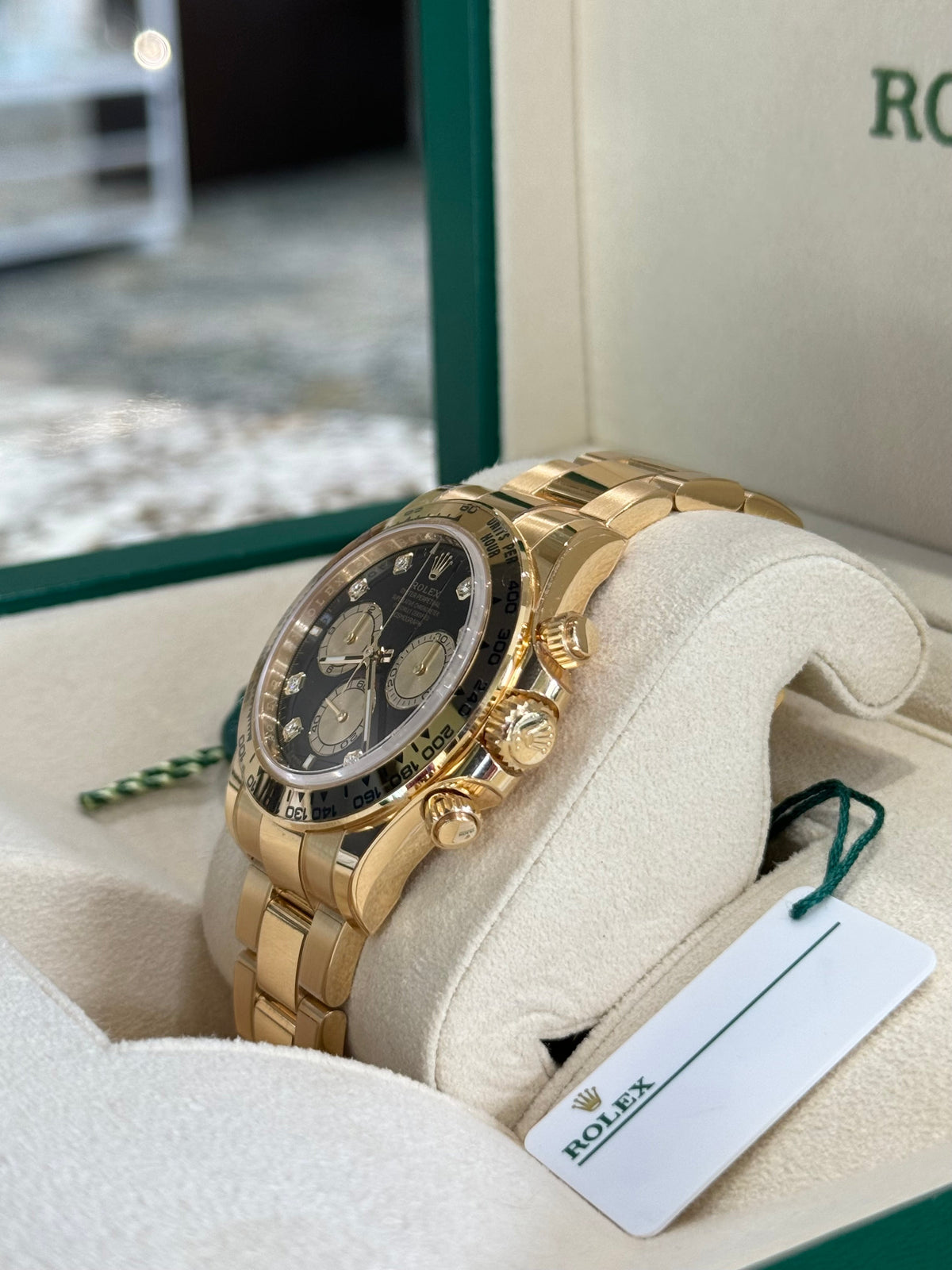 Rolex Daytona 40 126508 Black Diamond Dial Watch
