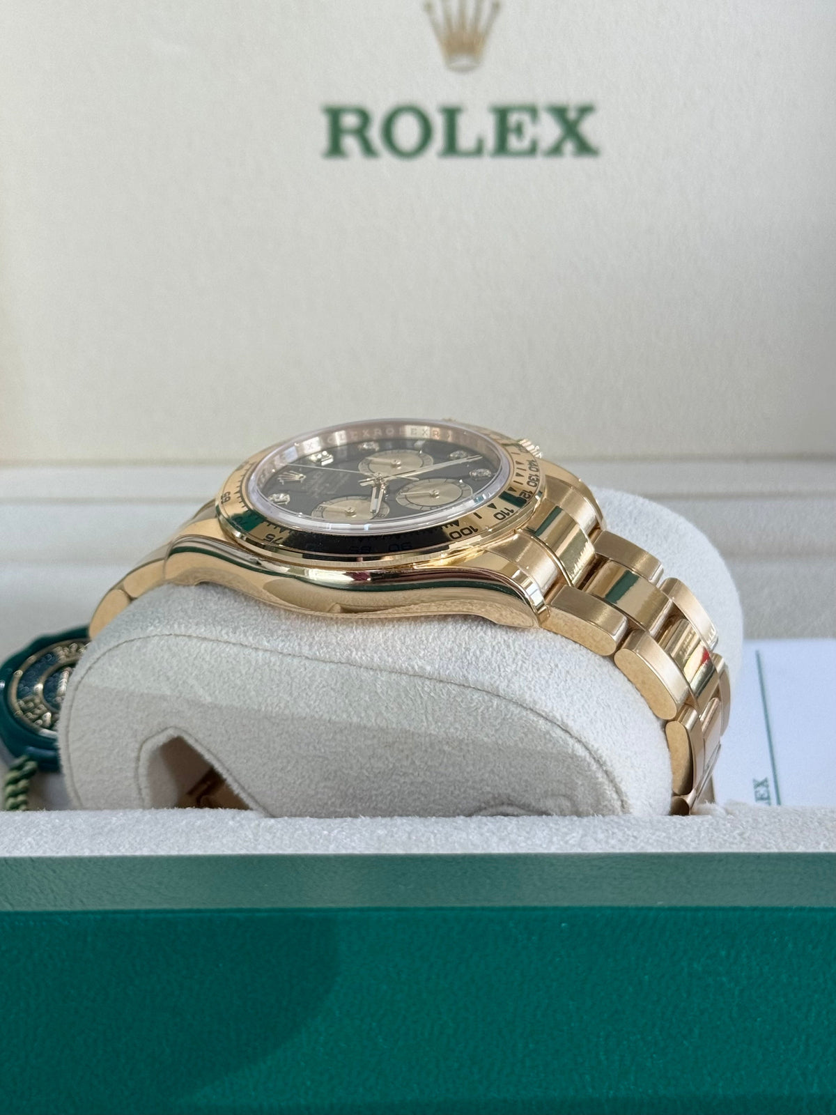 Rolex Daytona 40 126508 Black Diamond Dial Watch