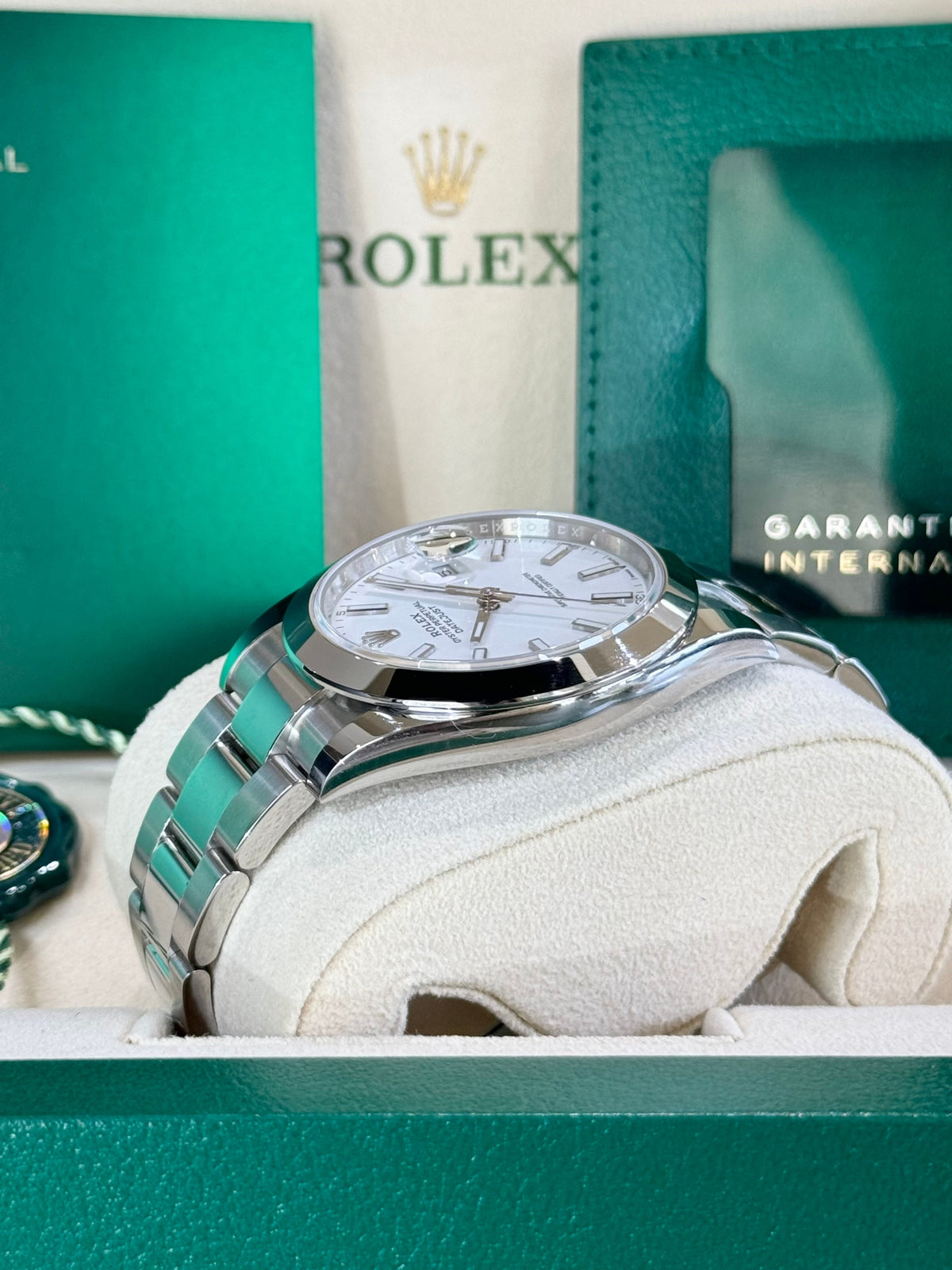 Rolex Datejust 41 126300 White Dial Watch