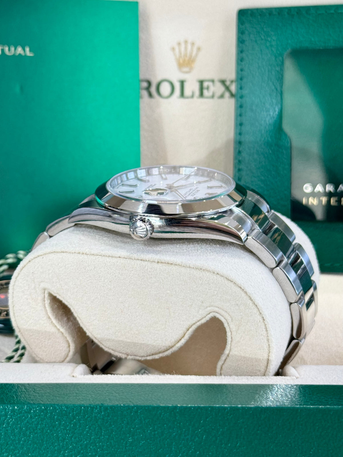 Rolex Datejust 41 126300 White Dial Watch