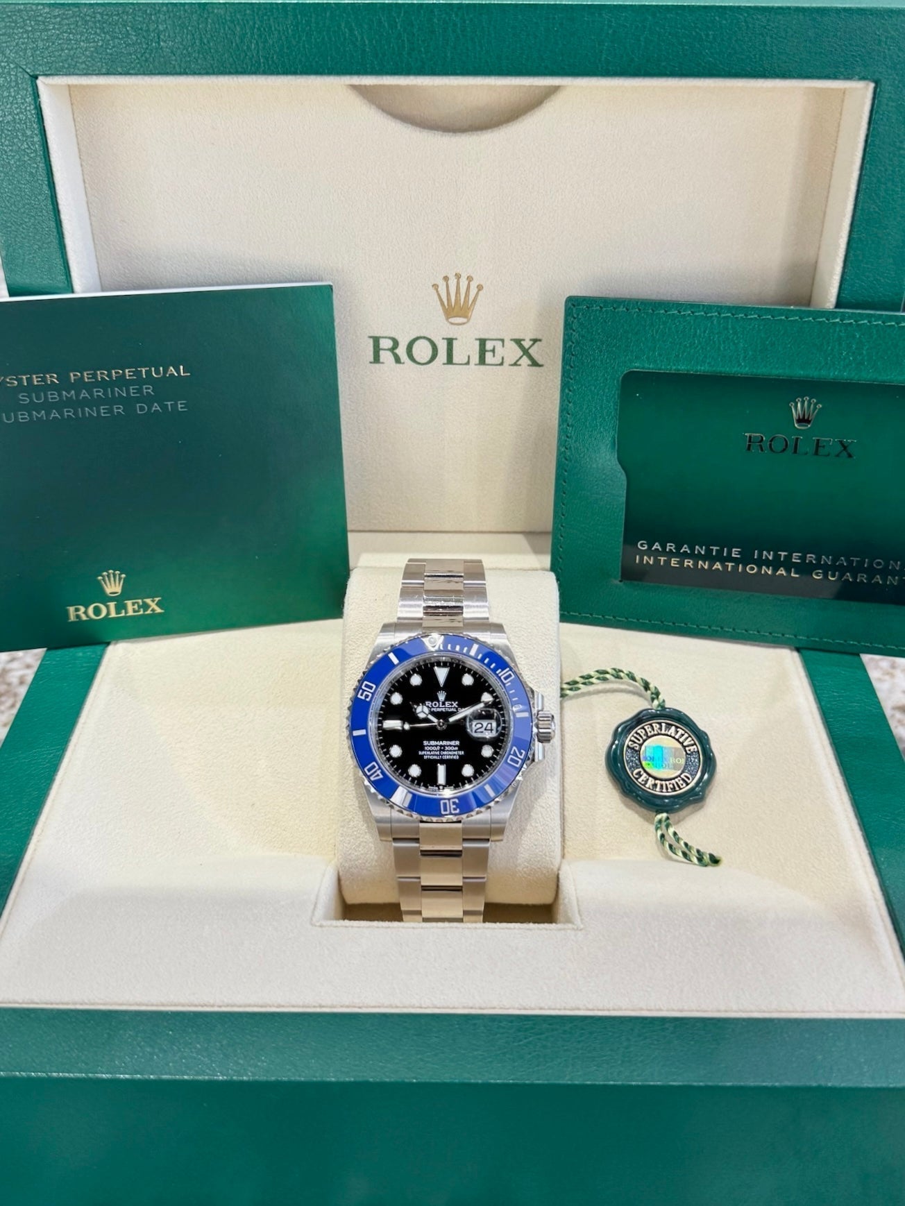 Rolex Submariner 41 126619LB Black Dial Watch