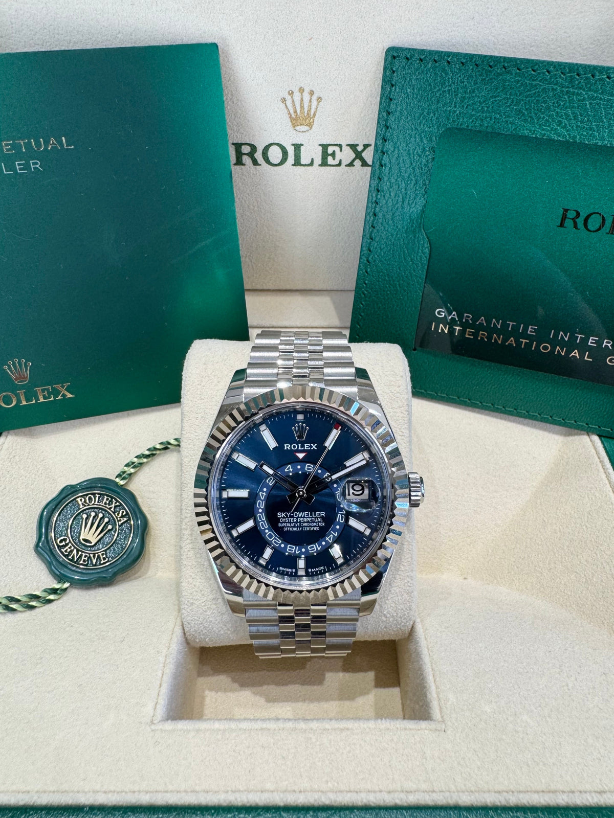 Rolex Sky-Dweller 42 336934 Blue Dial Watch