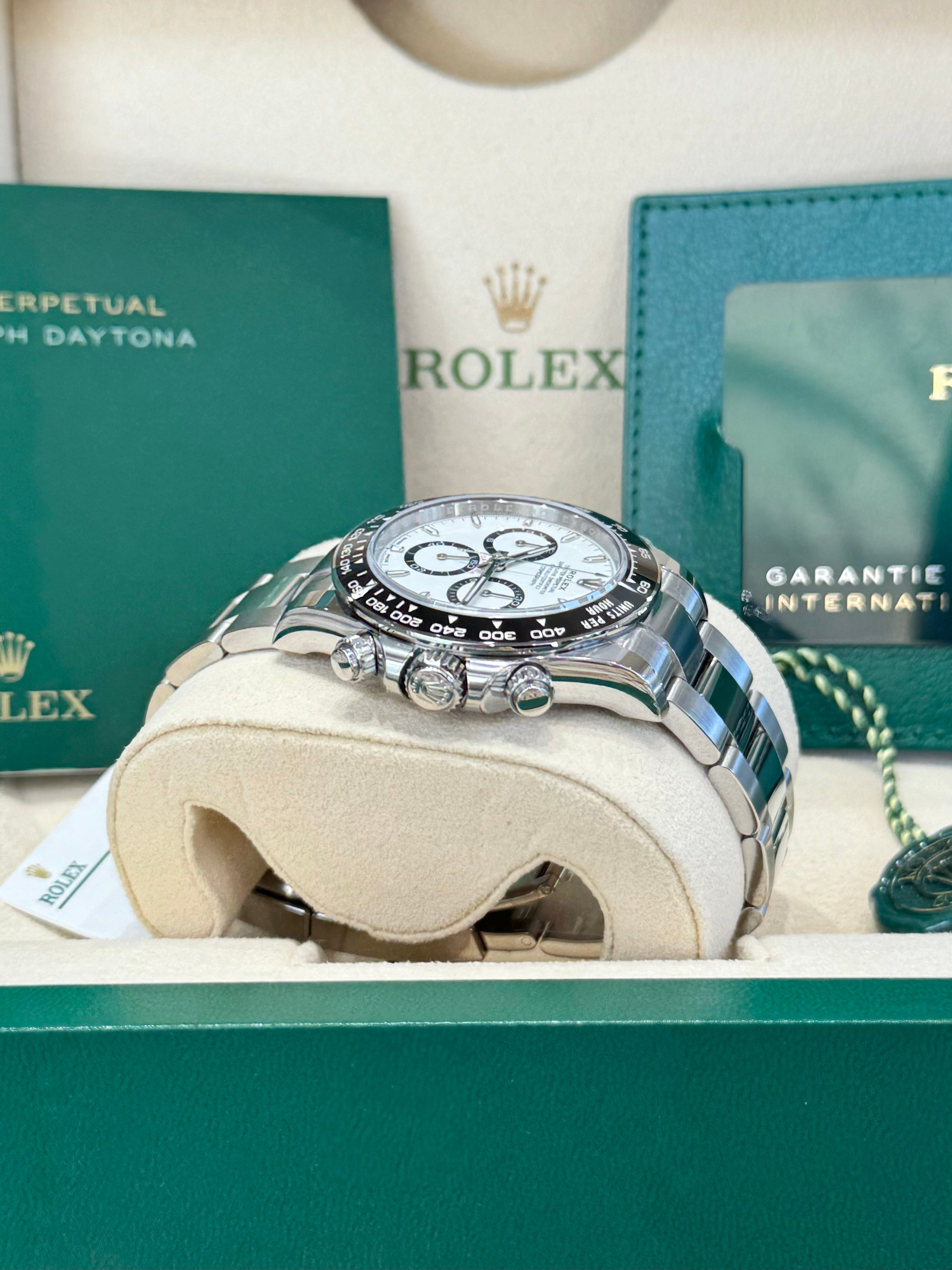 Rolex Daytona 40 126500 White Dial Watch