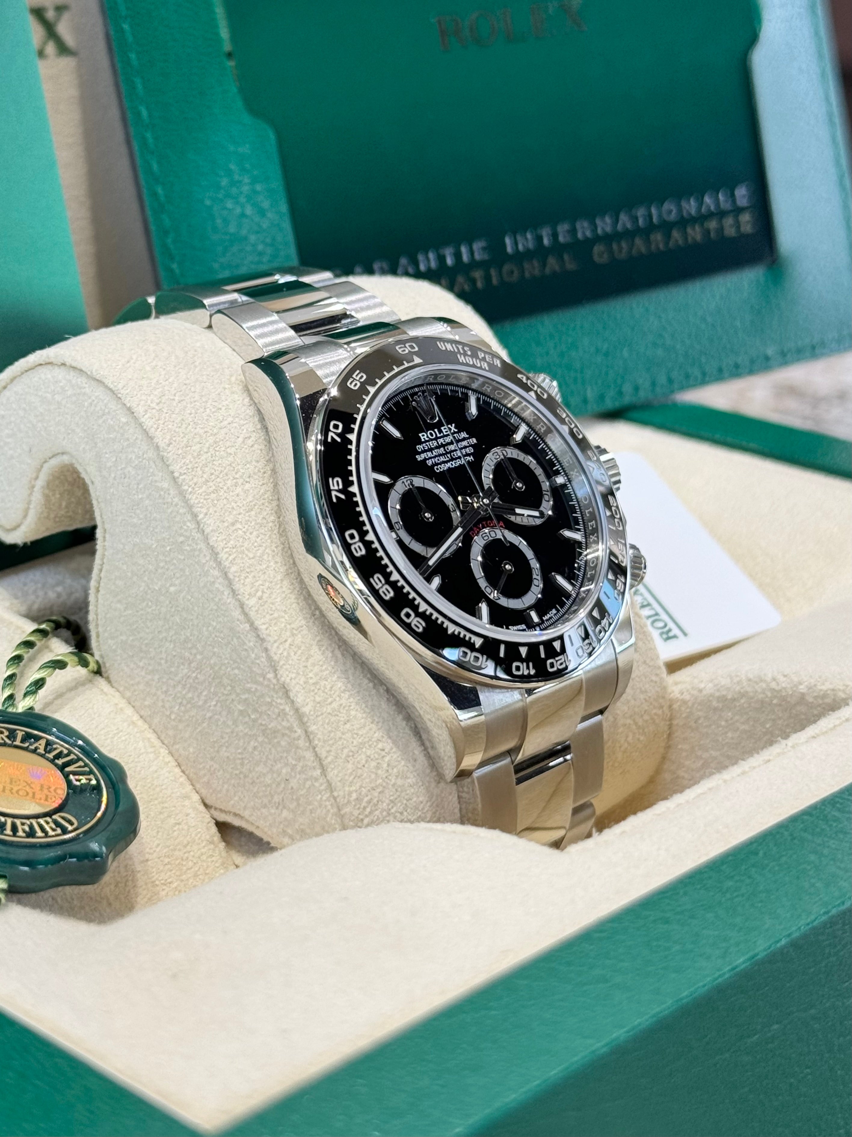 Rolex Daytona 40 126500 Black Dial Watch
