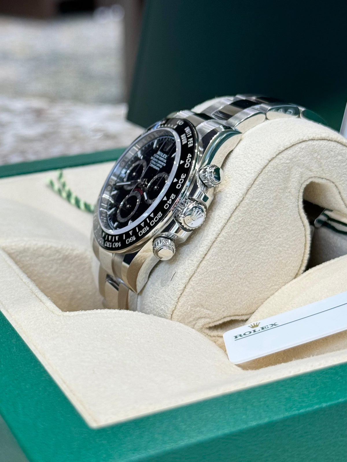 Rolex Daytona 40 126500 Black Dial Watch