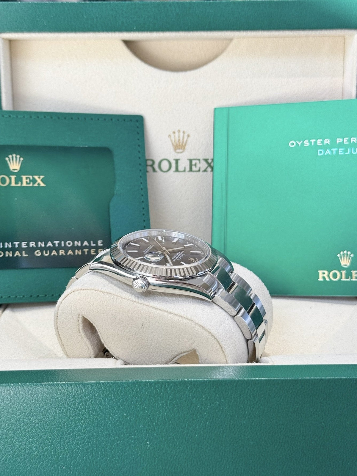 Rolex Datejust 41 126334 Blue Dial Watch