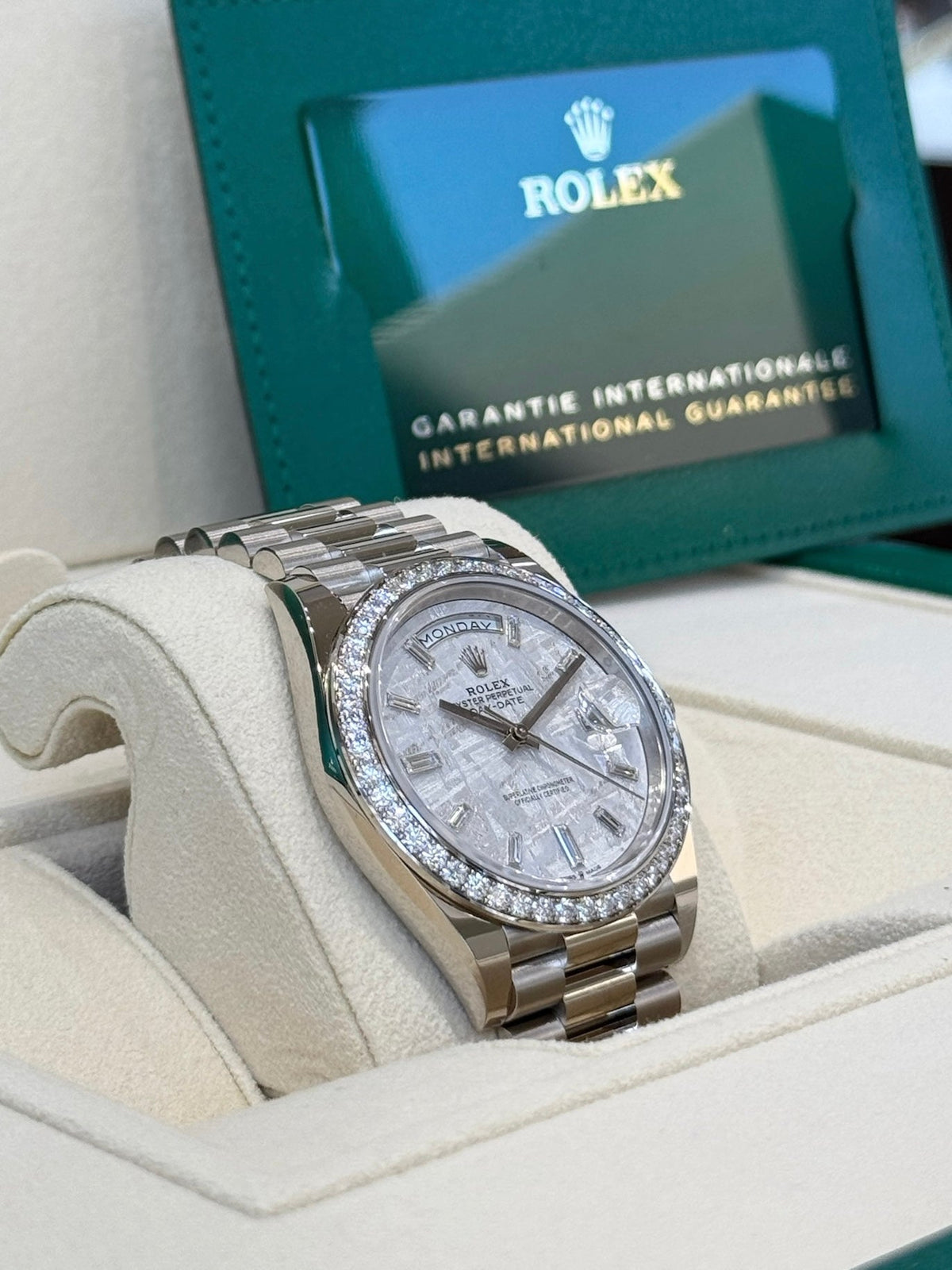 Rolex Day-Date 40 228349RBR Meteorite Dial Watch