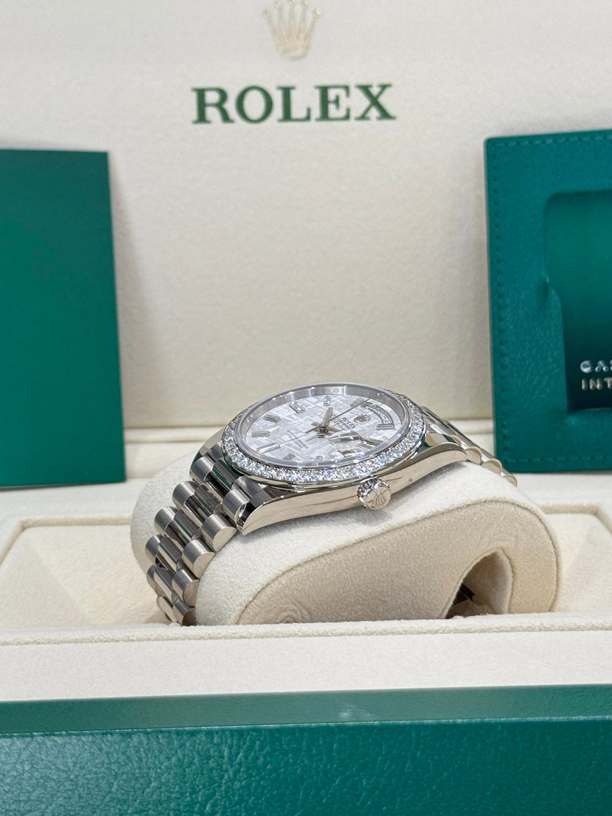 Rolex Day-Date 40 228349RBR Meteorite Dial Watch