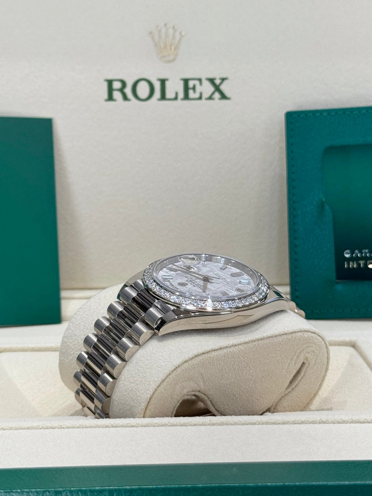 Rolex Day-Date 40 228349RBR Meteorite Dial Watch