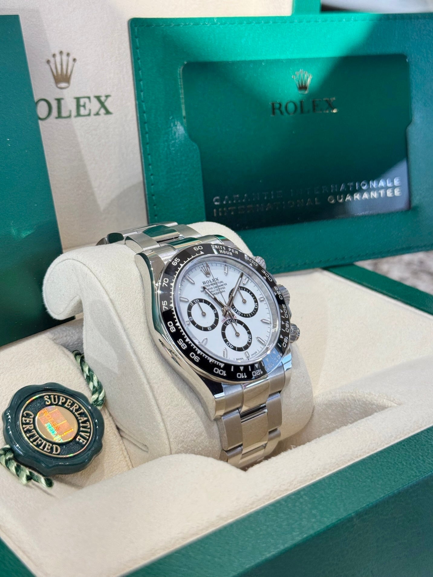 Rolex Daytona 40 126500 White Dial Watch
