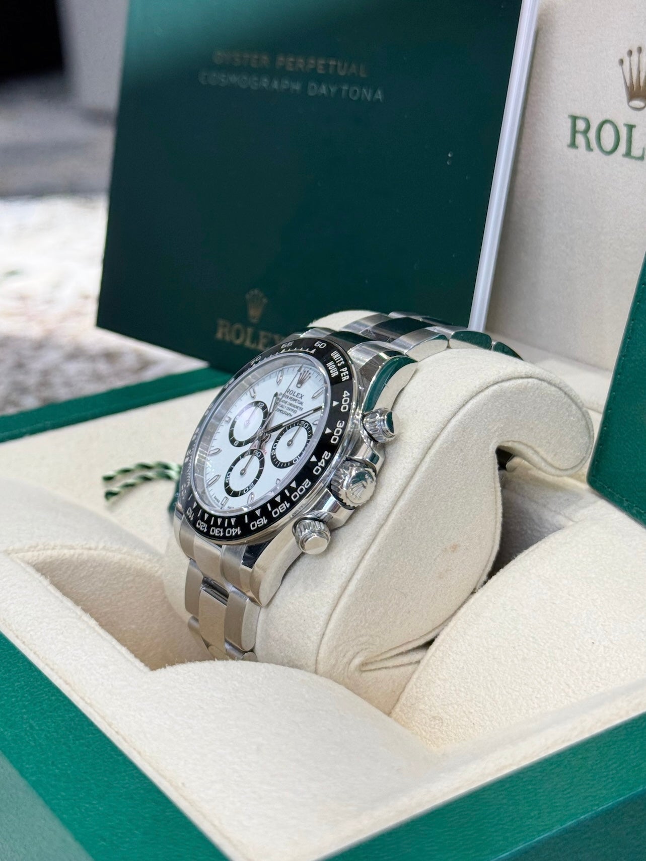 Rolex Daytona 40 126500 White Dial Watch
