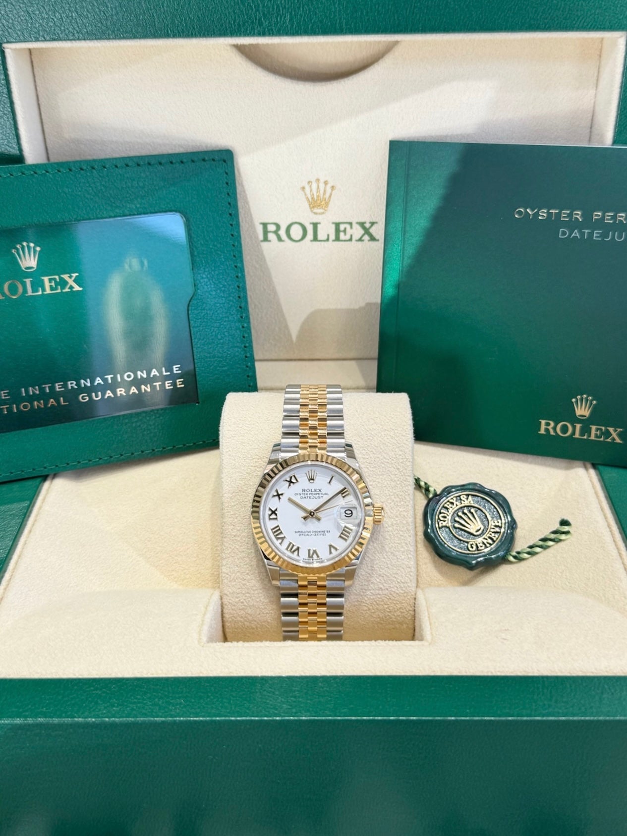 Rolex Datejust 31 278273 White Dial Watch