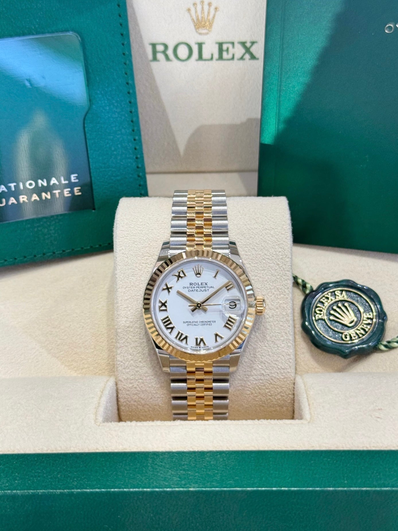 Rolex Datejust 31 278273 White Dial Watch
