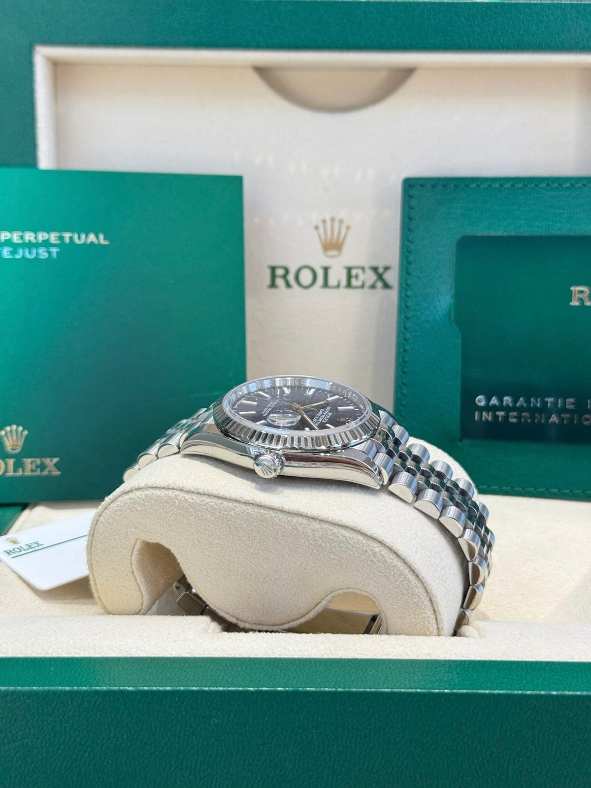 Rolex Datejust 36 126234 Blue Fluted Motif Dial Watch