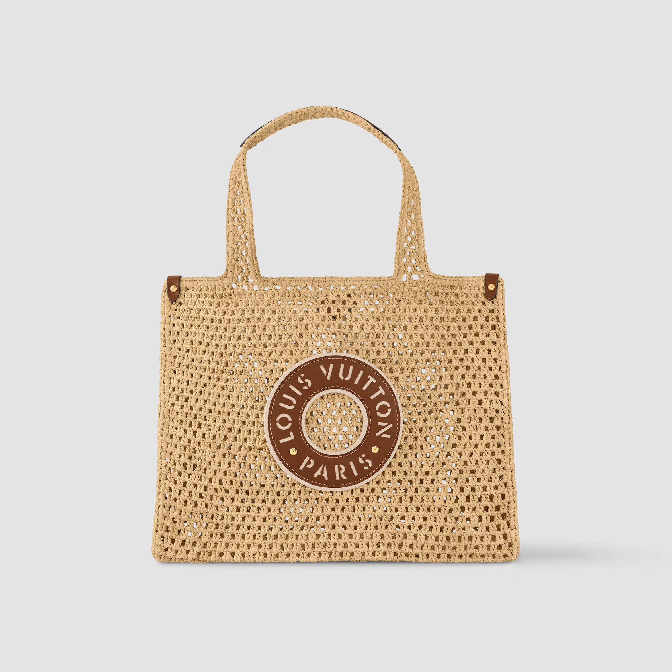 Louis Vuitton By The Pool Raffia OnTheGo MM M24723