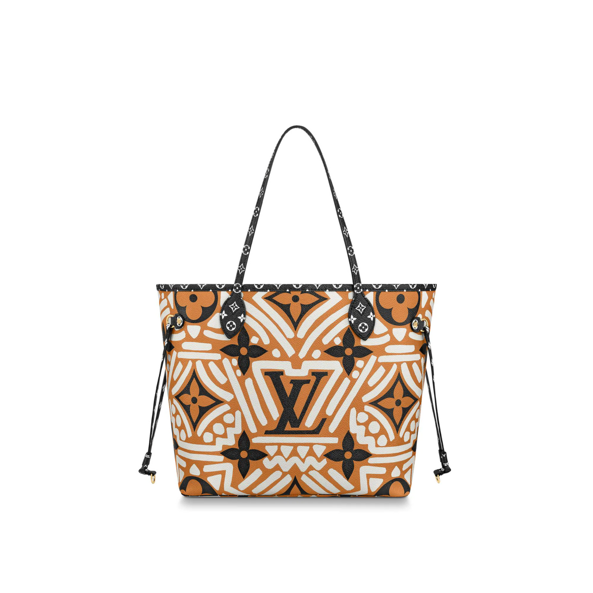 Louis Vuitton LV Crafty Neverfull MM Monogram Canvas M56584 Caramel Cream