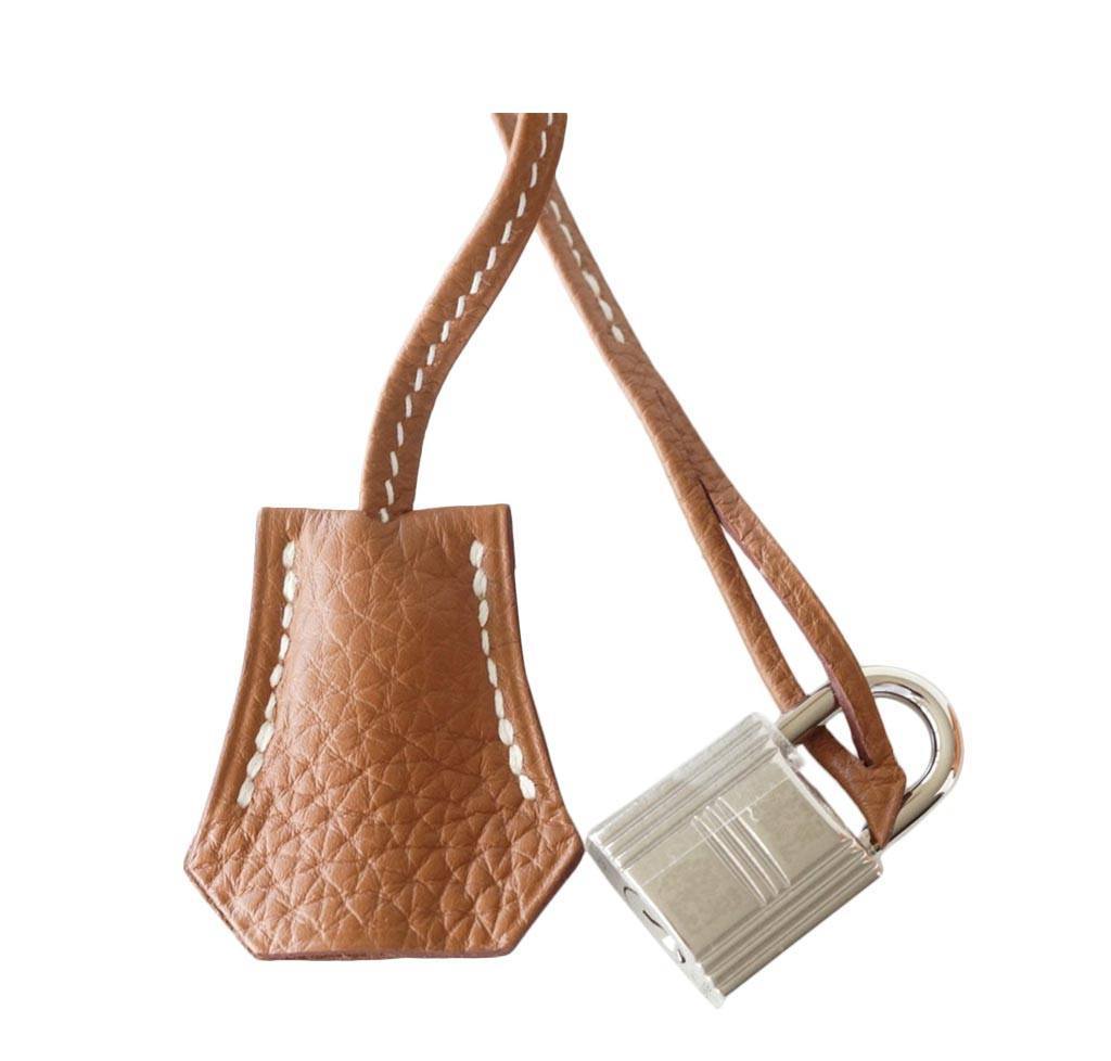 Hermes Birkin 30 Gold Togo Leather Palladium Hardware