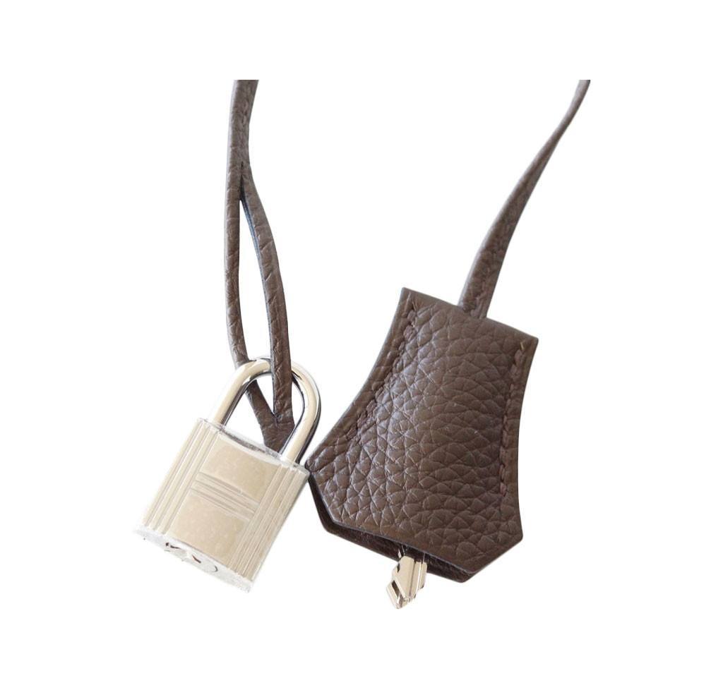 Hermes Birkin 35 Ecorce Togo Leather Palladium Hardware