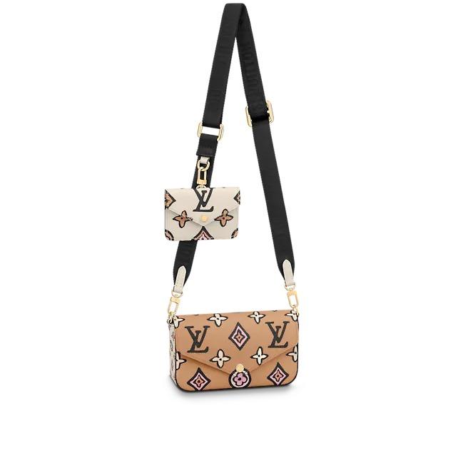 Louis Vuitton Felicie Strap and Go Crossbody Bag – Monogram Canvas