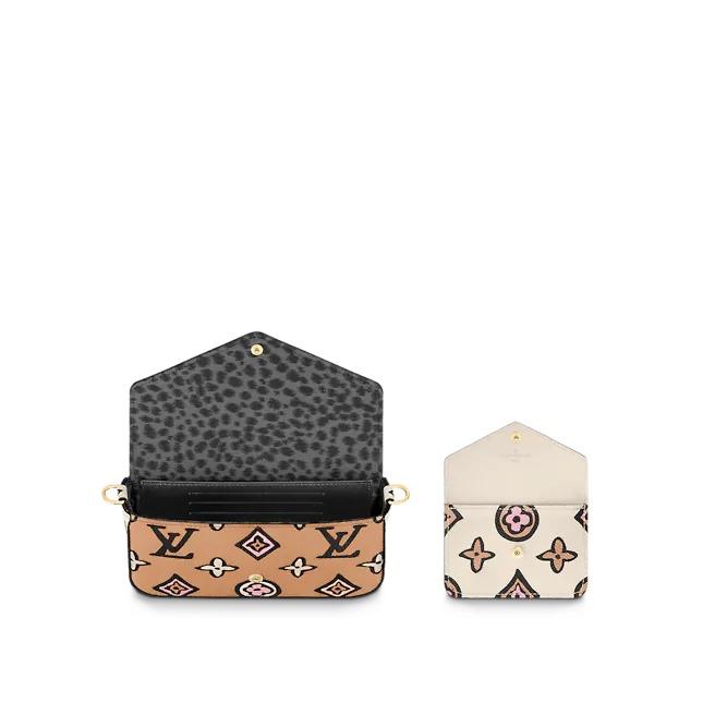 Louis Vuitton Felicie Strap and Go Crossbody Bag – Monogram Canvas