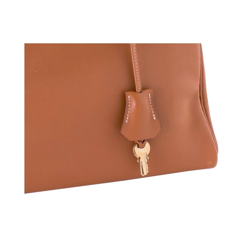 Hermes Kelly 32 Gold Gulliver Leather Gold Hardware