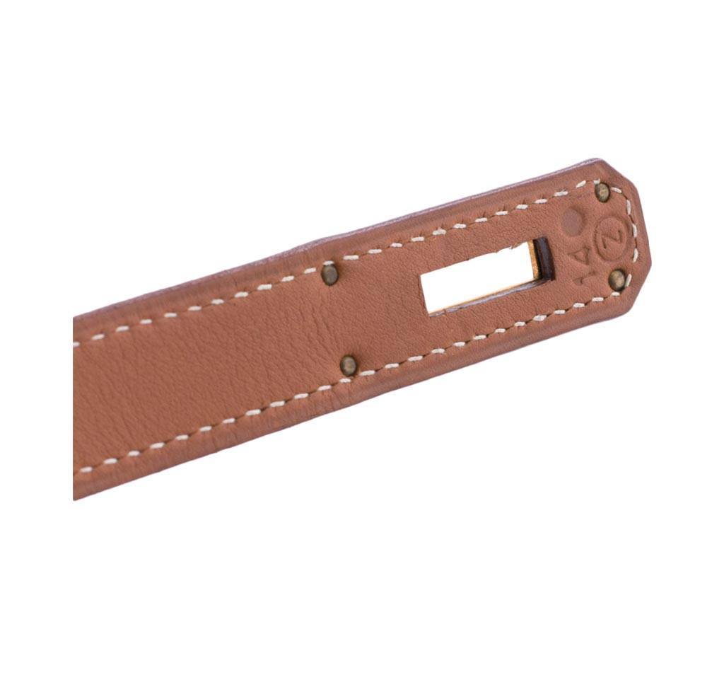 Hermes Kelly 32 Gold Gulliver Leather Gold Hardware