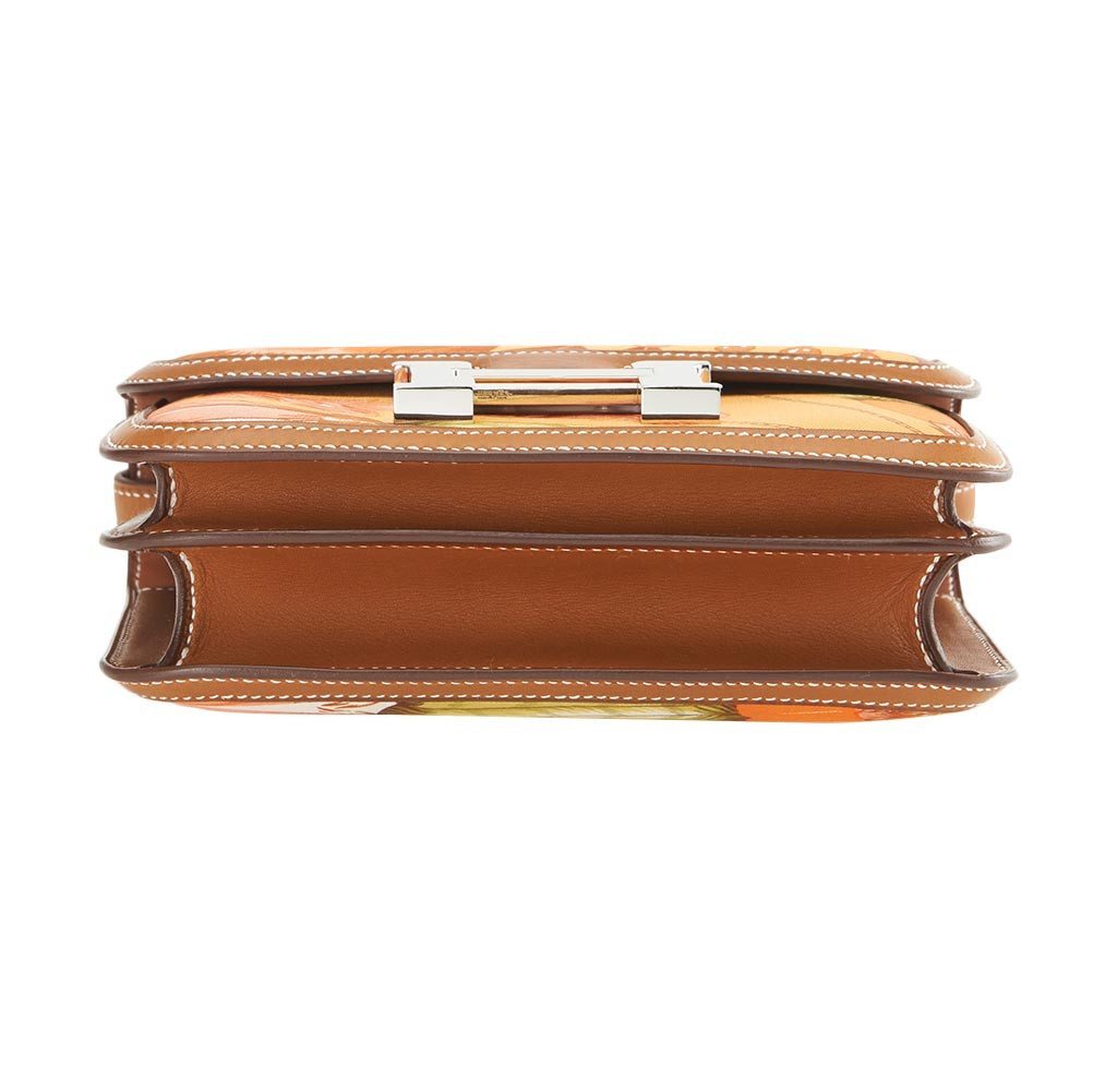 Hermes Constance Mini 18 Brasil Mangue Barenia Silk Swift Leather Palladium Hardware