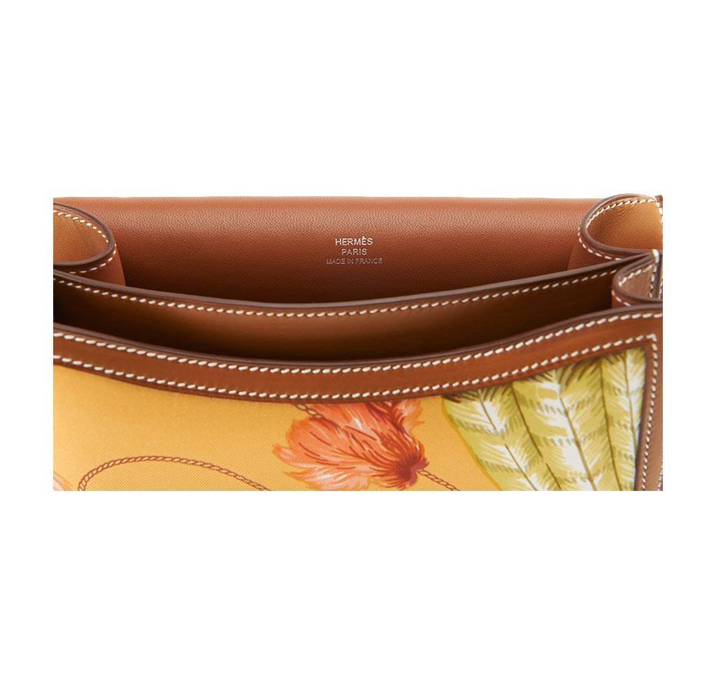 Hermes Constance Mini 18 Brasil Mangue Barenia Silk Swift Leather Palladium Hardware