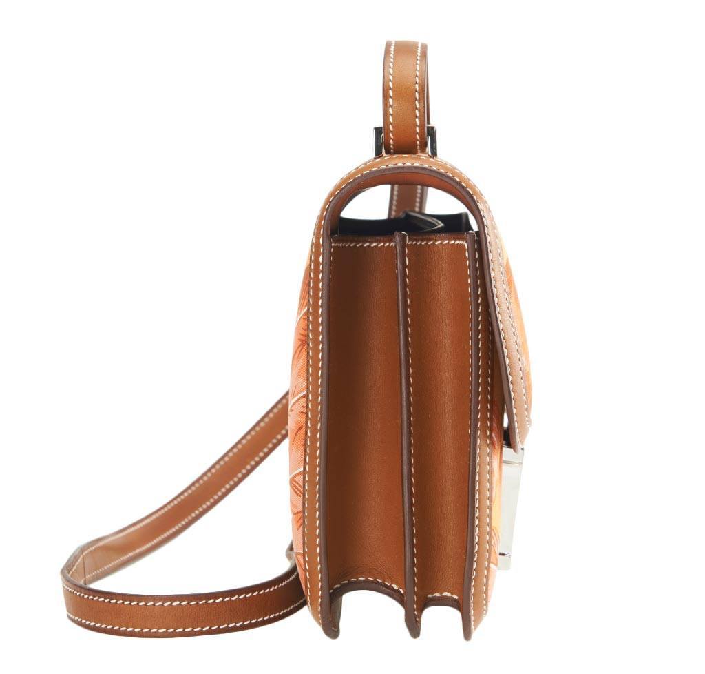 Hermes Constance Mini 18 Brasil Mangue Barenia Silk Swift Leather Palladium Hardware