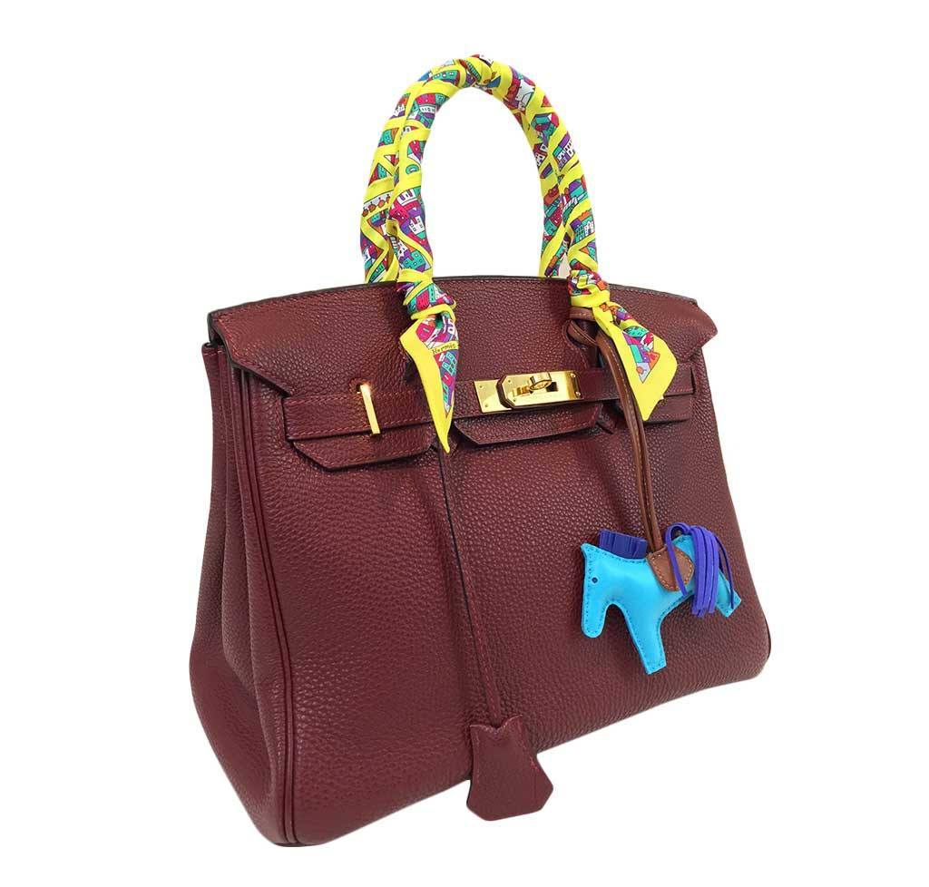 Hermes Birkin 30 Rouge H Togo Leather Gold Hardware
