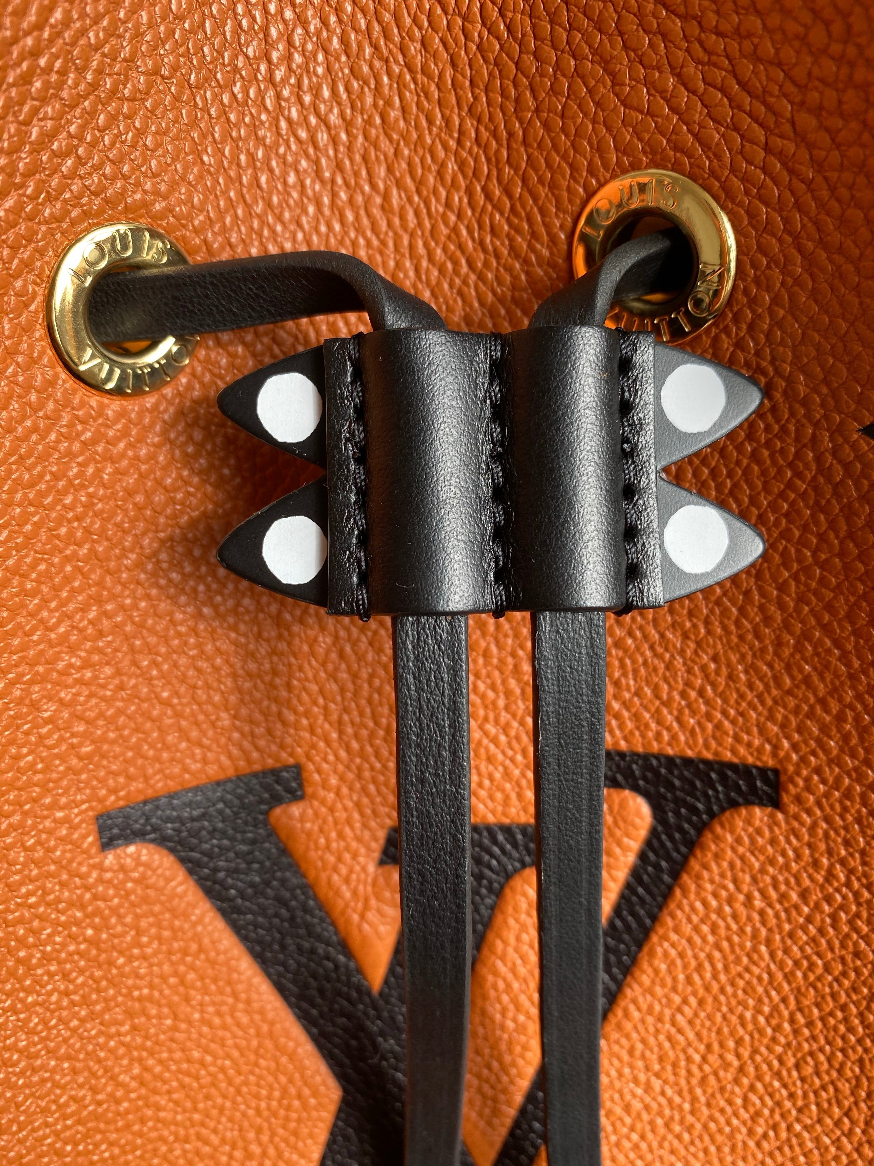 Louis Vuitton LV Crafty NeoNoe MM Caramel Embossed Leather M56888