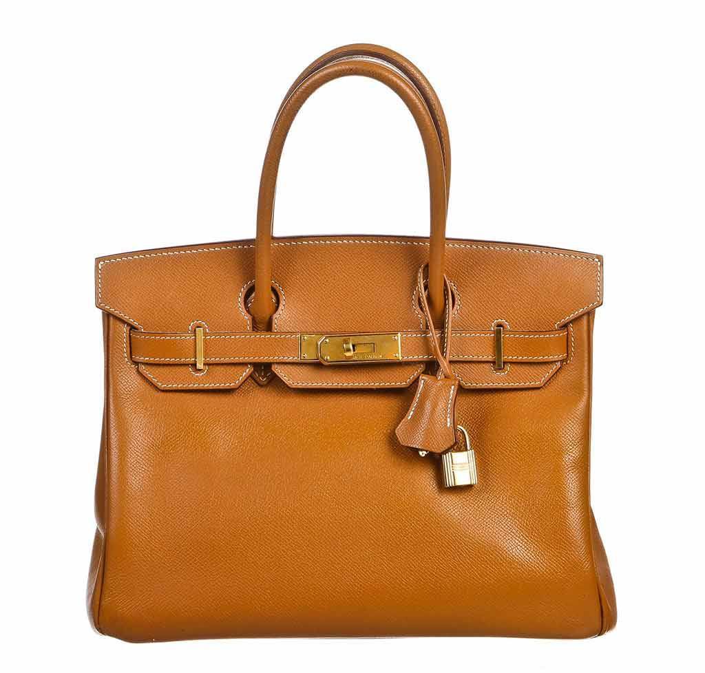 Hermes Birkin 30 Gold Epsom Leather Gold Hardware