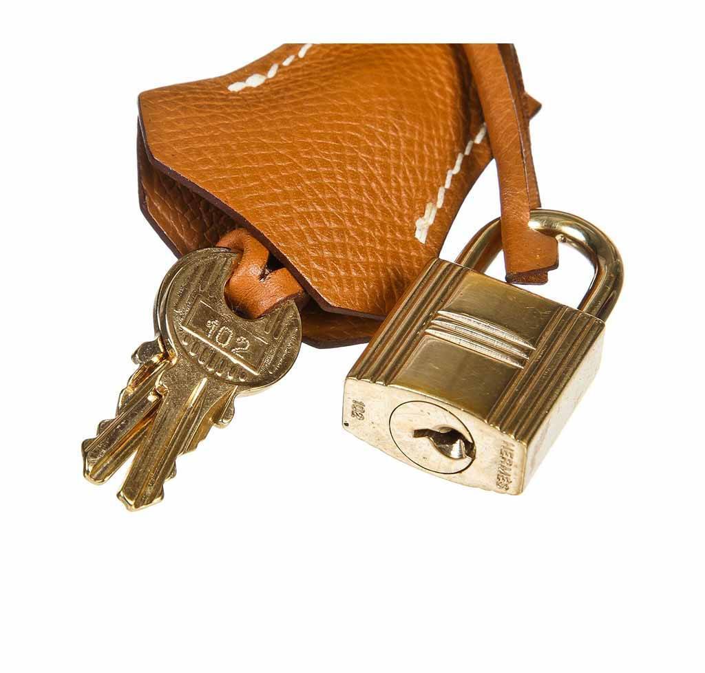 Hermes Birkin 30 Gold Epsom Leather Gold Hardware