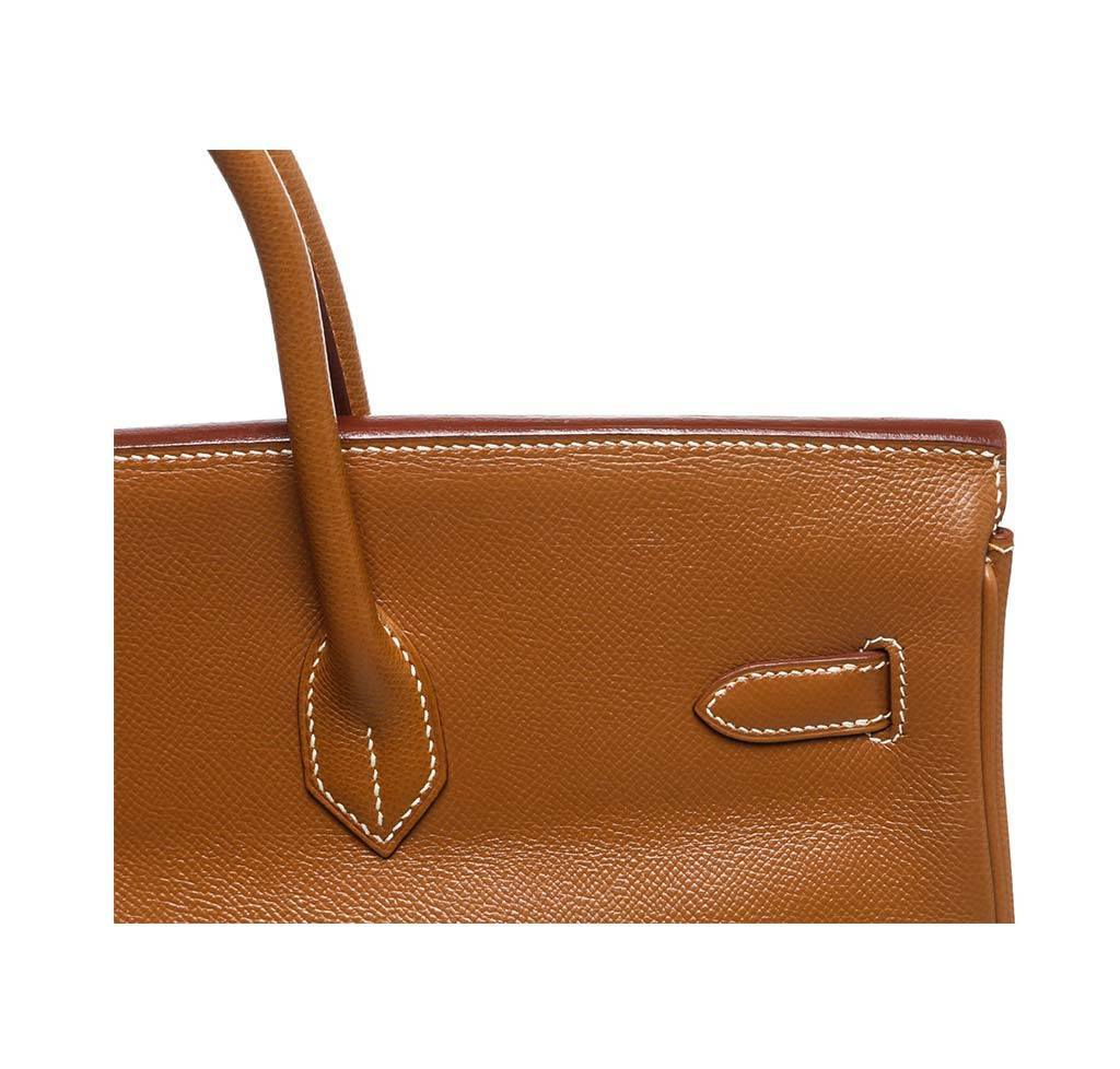 Hermes Birkin 40 Gold Epsom Leather Gold Hardware