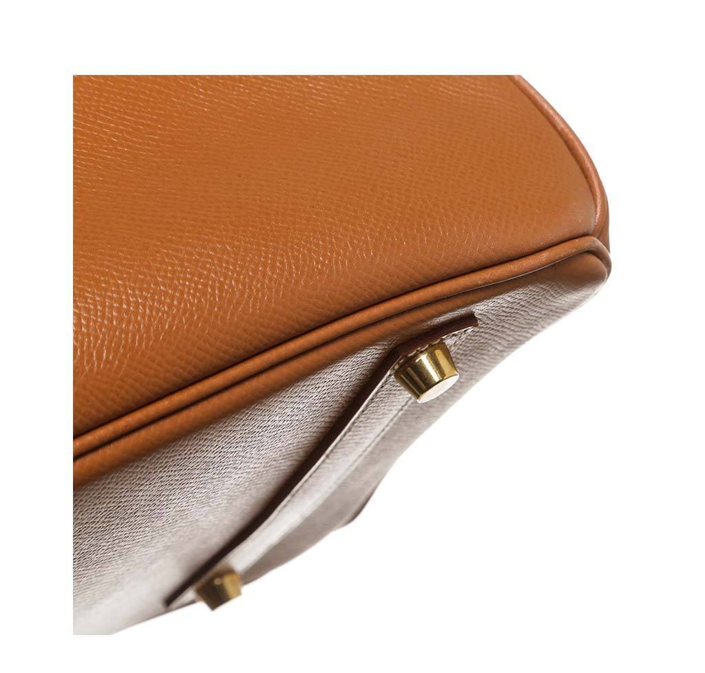 Hermes Birkin 35 Gold Epsom Leather Gold Hardware