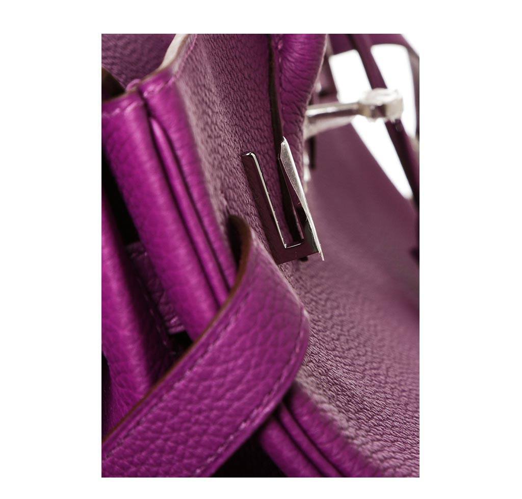 Hermès Birkin 35 Anemone Bag PHW