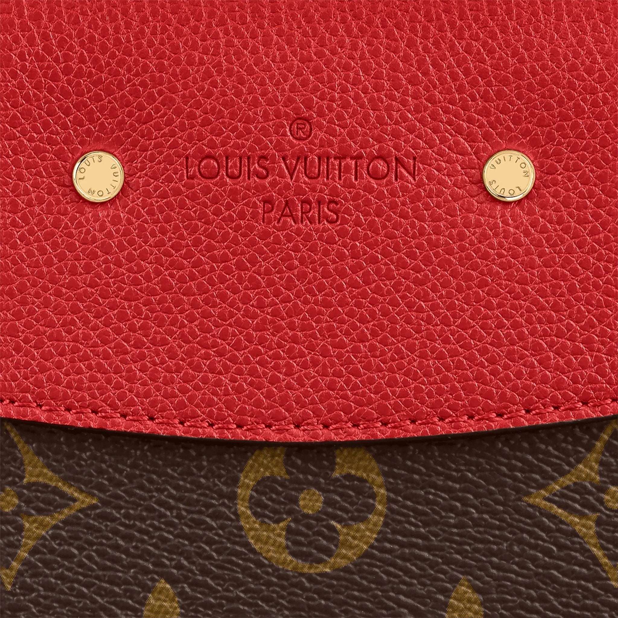 Louis Vuitton Saint-Placide Monogram Cerise Red Bag